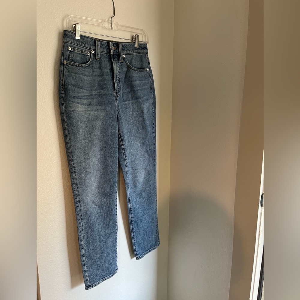 madewell the curvy perfect vintage jean size 27
